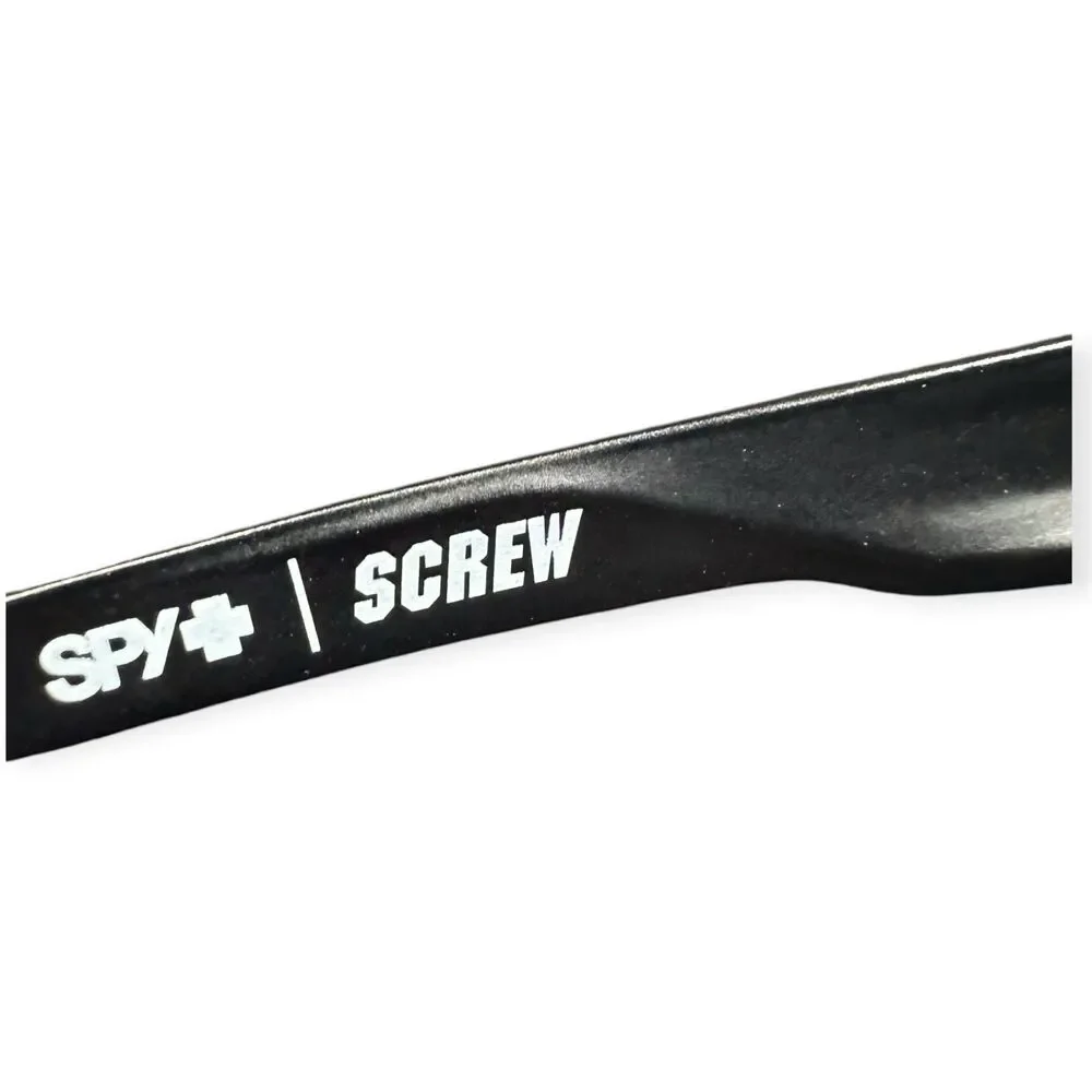 Spy Screw Black Sunglasses 125mm Sports Shades Retro Rare